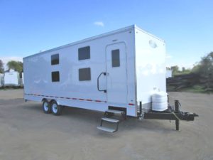 bunk bed trailer exterior